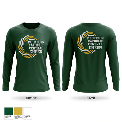 Muskegon Catholic Central Cheer Long Sleeve Performance Shirt - 4