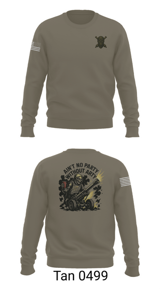 Crew Neck Sweatshirt, 2/11 Hotel battery, Marines, Teamtime, Team time, sublimation, custom sports apparel, team uniforms, spirit wear, spiritwear, sports uniforms, custom shirts, team store, custom team store, fundraiser sports, apparel fundraiser