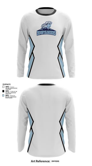Long Sleeve Performance Shirt, West Orange Mountaineers Basketball, Women's Basketball, Teamtime, Team time, sublimation, custom sports apparel, team uniforms, spirit wear, spiritwear, sports uniforms, custom shirts, team store, custom team store, fundraiser sports, apparel fundraiser