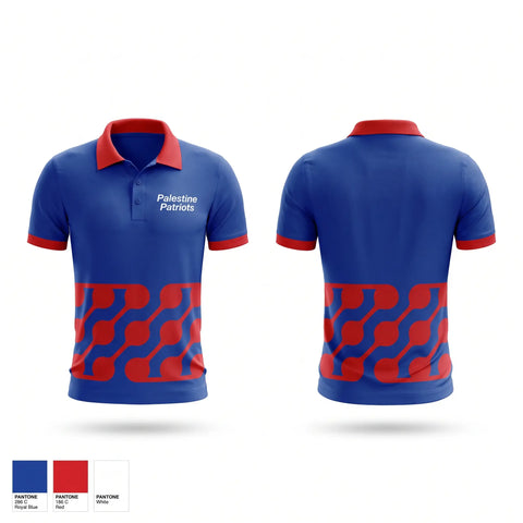 Short Sleeve Performance Polo, Palestine Patriots, Cheer, Teamtime, Team time, sublimation, custom sports apparel, team uniforms, spirit wear, spiritwear, sports uniforms, custom shirts, team store, custom team store, fundraiser sports, apparel fundraiser