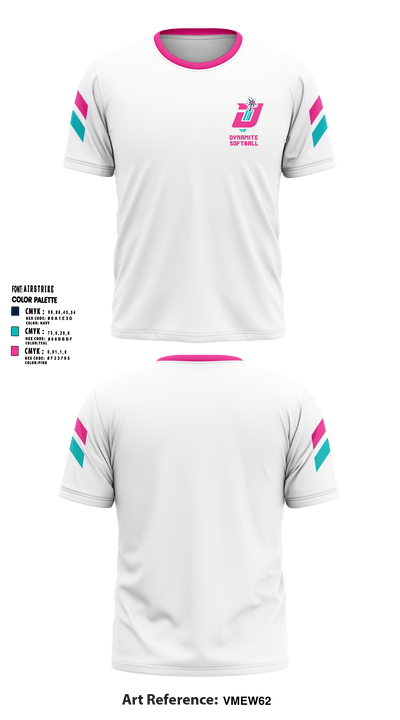Dynamite 90202224 Short Sleeve Performance Shirt - 10
