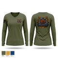 Georgetown county water rescue Women's Long Sleeve V-neck Shirt - 1