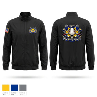 Windbreaker, Mounted Mobile Unit, Police, Teamtime, Team time, sublimation, custom sports apparel, team uniforms, spirit wear, spiritwear, sports uniforms, custom shirts, team store, custom team store, fundraiser sports, apparel fundraiser