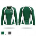 Adams State University Softball 95638240 Women's Long Sleeve V-neck Shirt - 1