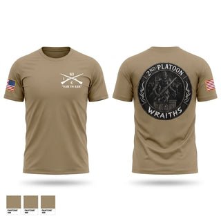 Short Sleeve Performance Shirt, 2nd PLT, C co, 1-63 AR BN, Army, Teamtime, Team time, sublimation, custom sports apparel, team uniforms, spirit wear, spiritwear, sports uniforms, custom shirts, team store, custom team store, fundraiser sports, apparel fundraiser