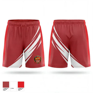 Athletic Shorts With Pockets, AYSO Region 1398 Extra Arsenal, Men's Soccer, Teamtime, Team time, sublimation, custom sports apparel, team uniforms, spirit wear, spiritwear, sports uniforms, custom shirts, team store, custom team store, fundraiser sports, apparel fundraiser