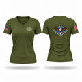 SORT 57526758 Women's Short Sleeve V-neck Shirt - 1
