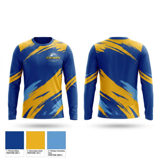 Long Sleeve Performance Shirt, Clay County Vibe, Men's Basketball, Teamtime, Team time, sublimation, custom sports apparel, team uniforms, spirit wear, spiritwear, sports uniforms, custom shirts, team store, custom team store, fundraiser sports, apparel fundraiser