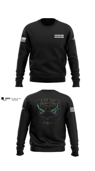 Crew Neck Sweatshirt, E. Co 1-229 mx, Army, Teamtime, Team time, sublimation, custom sports apparel, team uniforms, spirit wear, spiritwear, sports uniforms, custom shirts, team store, custom team store, fundraiser sports, apparel fundraiser