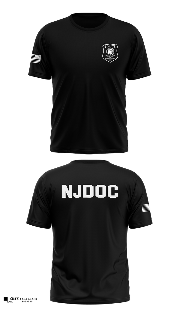 Short Sleeve Performance Shirt, NJDOCNJDOC, Police, Teamtime, Team time, sublimation, custom sports apparel, team uniforms, spirit wear, spiritwear, sports uniforms, custom shirts, team store, custom team store, fundraiser sports, apparel fundraiser