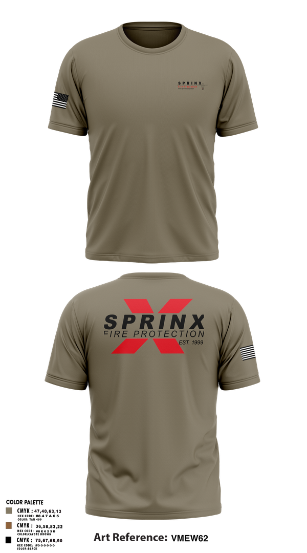 Short Sleeve Performance Shirt, SPRINX FIRE PROTECTION, , Teamtime, Team time, sublimation, custom sports apparel, team uniforms, spirit wear, spiritwear, sports uniforms, custom shirts, team store, custom team store, fundraiser sports, apparel fundraiser