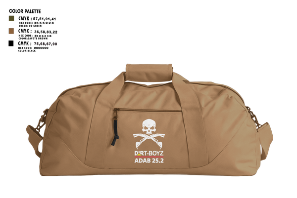 Duffle Bag, DirtBoyz, Air Force, Teamtime, Team time, sublimation, custom sports apparel, team uniforms, spirit wear, spiritwear, sports uniforms, custom shirts, team store, custom team store, fundraiser sports, apparel fundraiser