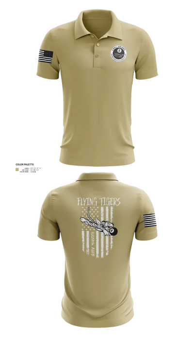 8-229th AHB 53377012 Short Sleeve Performance Polo - 23