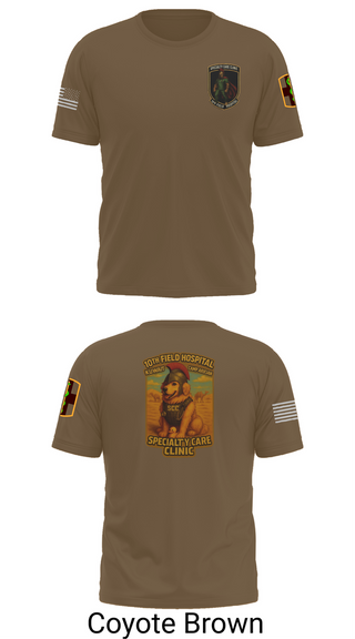 Short Sleeve Performance Shirt, SCC 10th Field Hospital, , Teamtime, Team time, sublimation, custom sports apparel, team uniforms, spirit wear, spiritwear, sports uniforms, custom shirts, team store, custom team store, fundraiser sports, apparel fundraiser