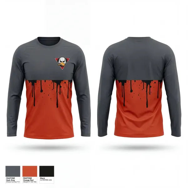 Long Sleeve Performance Shirt, Ducks, Softball, Teamtime, Team time, sublimation, custom sports apparel, team uniforms, spirit wear, spiritwear, sports uniforms, custom shirts, team store, custom team store, fundraiser sports, apparel fundraiser