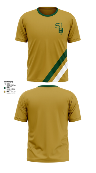 Short Sleeve Performance Shirt, Saint Bonaventure Soccer, Men's Soccer, Teamtime, Team time, sublimation, custom sports apparel, team uniforms, spirit wear, spiritwear, sports uniforms, custom shirts, team store, custom team store, fundraiser sports, apparel fundraiser