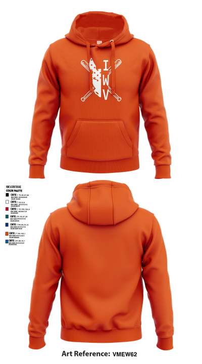 IWV Youth Baseball 15555147 Hoodie - 6