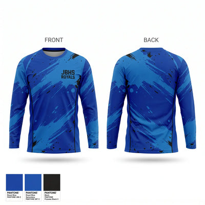 JBHS ROYALS Long Sleeve Performance Shirt 1