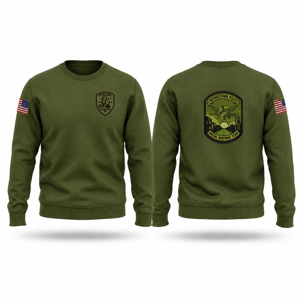 Crew Neck Sweatshirt, GPD Special Response Team, Police, Teamtime, Team time, sublimation, custom sports apparel, team uniforms, spirit wear, spiritwear, sports uniforms, custom shirts, team store, custom team store, fundraiser sports, apparel fundraiser