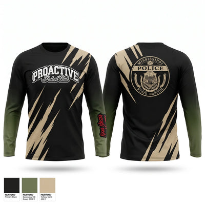 Proactive Patrol Club Long Sleeve Performance Shirt - 1