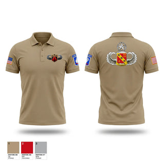 Short Sleeve Performance Polo, 4-319 AFAR, Assassin Battery, Army, Teamtime, Team time, sublimation, custom sports apparel, team uniforms, spirit wear, spiritwear, sports uniforms, custom shirts, team store, custom team store, fundraiser sports, apparel fundraiser