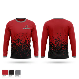 Long Sleeve Performance Shirt, Edge, Baseball, Teamtime, Team time, sublimation, custom sports apparel, team uniforms, spirit wear, spiritwear, sports uniforms, custom shirts, team store, custom team store, fundraiser sports, apparel fundraiser