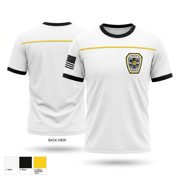 Old School Cotton Feel Shirt, Chatham Rescue Squad, EMS/EMT, Teamtime, Team time, sublimation, custom sports apparel, team uniforms, spirit wear, spiritwear, sports uniforms, custom shirts, team store, custom team store, fundraiser sports, apparel fundraiser