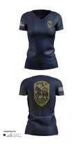 Engine 15 4145727 Women's Short Sleeve V-neck Shirt - 30