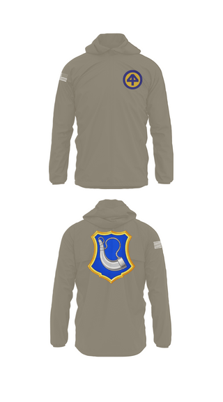 Windbreaker, HHC 1/181, National Guard, Teamtime, Team time, sublimation, custom sports apparel, team uniforms, spirit wear, spiritwear, sports uniforms, custom shirts, team store, custom team store, fundraiser sports, apparel fundraiser