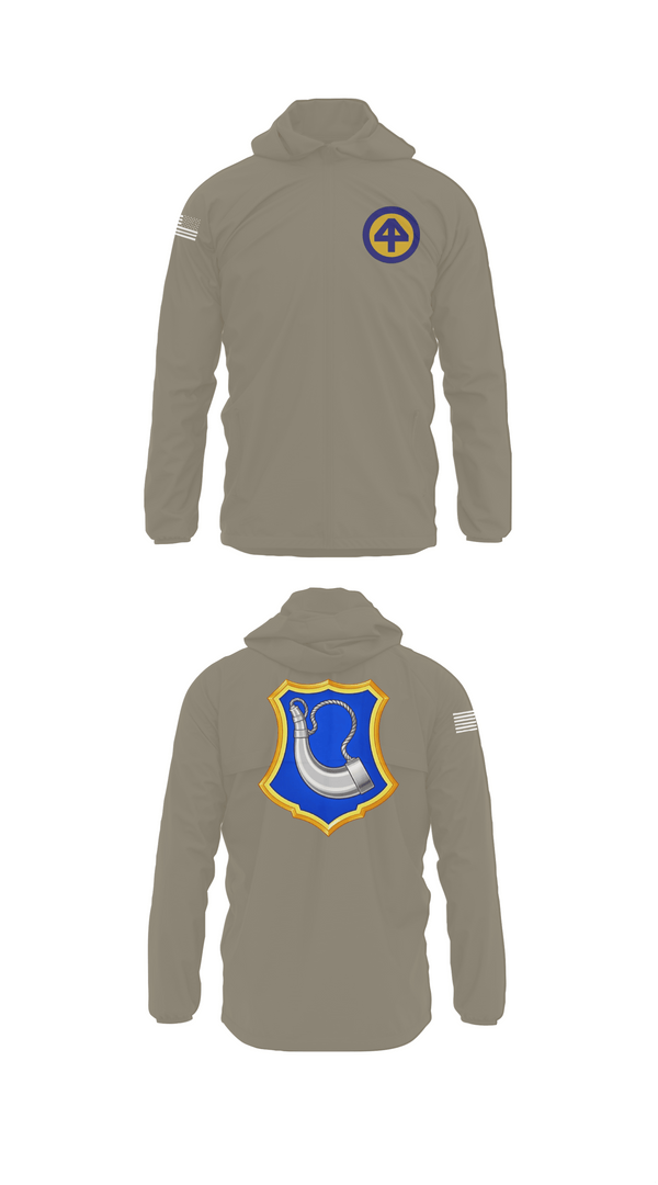 Windbreaker, HHC 1/181, National Guard, Teamtime, Team time, sublimation, custom sports apparel, team uniforms, spirit wear, spiritwear, sports uniforms, custom shirts, team store, custom team store, fundraiser sports, apparel fundraiser