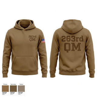 Hoodie, 263rd QM, Army, Teamtime, Team time, sublimation, custom sports apparel, team uniforms, spirit wear, spiritwear, sports uniforms, custom shirts, team store, custom team store, fundraiser sports, apparel fundraiser