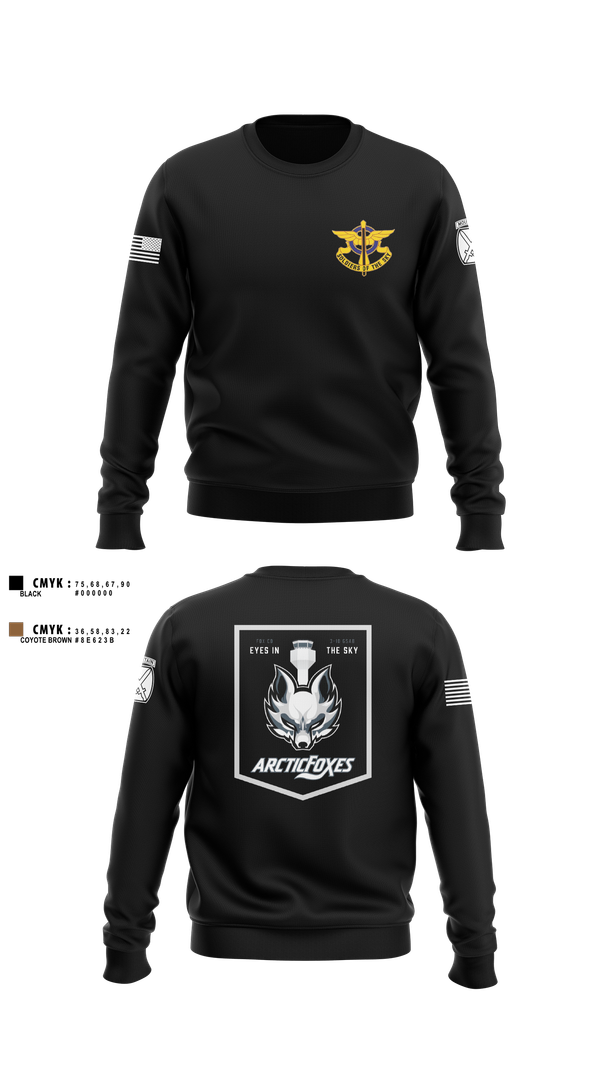 Crew Neck Sweatshirt, Fox Co 3-10 GSAB, , Teamtime, Team time, sublimation, custom sports apparel, team uniforms, spirit wear, spiritwear, sports uniforms, custom shirts, team store, custom team store, fundraiser sports, apparel fundraiser
