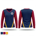 Madison Academic High School Softball 93879285 Women's Long Sleeve V-neck Shirt - 1
