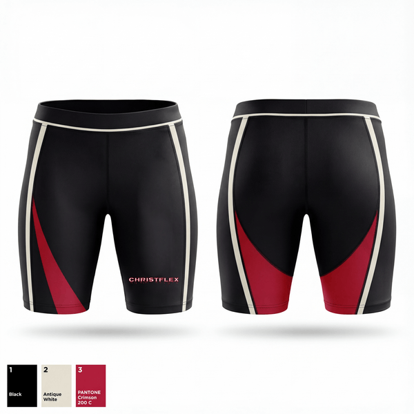 Track Shorts, CHRISTFLEX, Spirit Store, Teamtime, Team time, sublimation, custom sports apparel, team uniforms, spirit wear, spiritwear, sports uniforms, custom shirts, team store, custom team store, fundraiser sports, apparel fundraiser