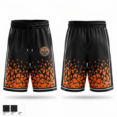 Hi-Desert Hoopers 34651065 Mens Reversible Basketball Shorts - 2