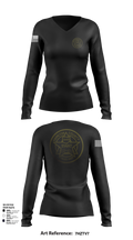 HCPA Swat 1437477 Women's Long Sleeve V-neck Shirt - 105