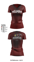 Oklahoma Reapers Women's Short Sleeve V-neck Shirt - 1