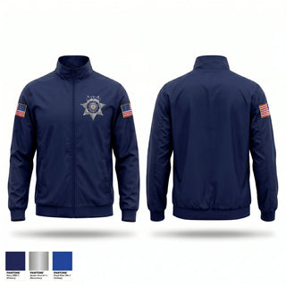 Windbreaker, Adams County Sheriff's Office, Police, Teamtime, Team time, sublimation, custom sports apparel, team uniforms, spirit wear, spiritwear, sports uniforms, custom shirts, team store, custom team store, fundraiser sports, apparel fundraiser