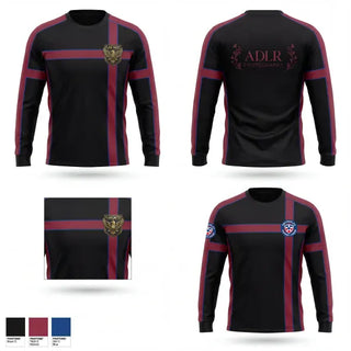 Long Sleeve Performance Shirt, Plano United Fc, Men's Soccer, Teamtime, Team time, sublimation, custom sports apparel, team uniforms, spirit wear, spiritwear, sports uniforms, custom shirts, team store, custom team store, fundraiser sports, apparel fundraiser
