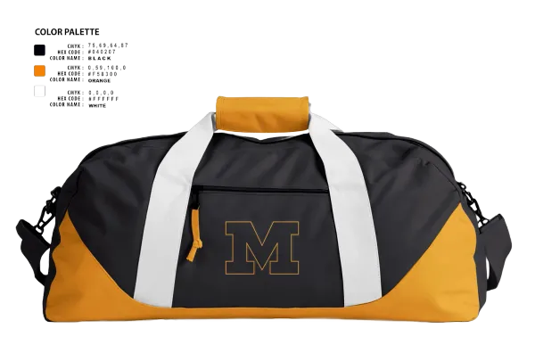 Duffle Bag, Morris eagles, , Teamtime, Team time, sublimation, custom sports apparel, team uniforms, spirit wear, spiritwear, sports uniforms, custom shirts, team store, custom team store, fundraiser sports, apparel fundraiser