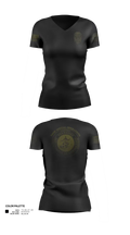 TDOC SPECIAL OPERATIONS 52913563 Women's Short Sleeve V-neck Shirt - 21