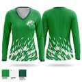 Cougars Women's Long Sleeve V-neck Shirt - 1