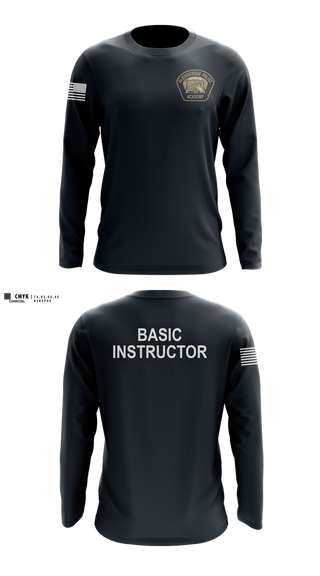 Long Sleeve Performance Shirt, Academy- Basic Unit, Police, Teamtime, Team time, sublimation, custom sports apparel, team uniforms, spirit wear, spiritwear, sports uniforms, custom shirts, team store, custom team store, fundraiser sports, apparel fundraiser