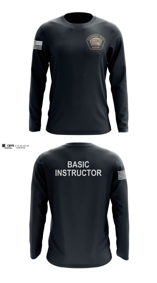 Long Sleeve Performance Shirt, Academy- Basic Unit, Police, Teamtime, Team time, sublimation, custom sports apparel, team uniforms, spirit wear, spiritwear, sports uniforms, custom shirts, team store, custom team store, fundraiser sports, apparel fundraiser