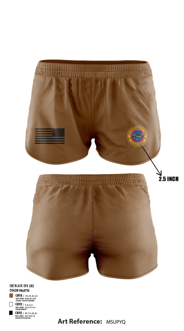 Ranger Panties, 4th Medical Logistics, Marines, Teamtime, Team time, sublimation, custom sports apparel, team uniforms, spirit wear, spiritwear, sports uniforms, custom shirts, team store, custom team store, fundraiser sports, apparel fundraiser