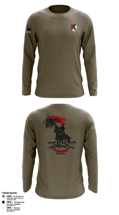 58th CEC-A Long Sleeve Performance Shirt 16