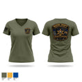 Detective Division Women's Short Sleeve V-neck Shirt - 1