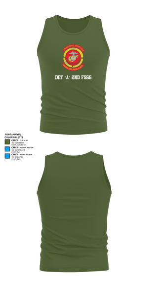 Tank Top, Det ‘A’ 2nd FSSG, , Teamtime, Team time, sublimation, custom sports apparel, team uniforms, spirit wear, spiritwear, sports uniforms, custom shirts, team store, custom team store, fundraiser sports, apparel fundraiser