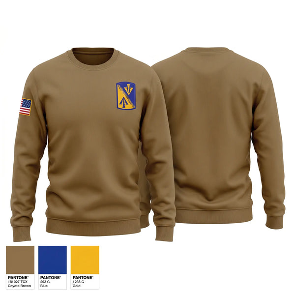 Crew Neck Sweatshirt, 1-222d, Army, Teamtime, Team time, sublimation, custom sports apparel, team uniforms, spirit wear, spiritwear, sports uniforms, custom shirts, team store, custom team store, fundraiser sports, apparel fundraiser