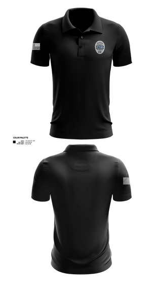 Short Sleeve Performance Polo, Clermont PD, Police, Teamtime, Team time, sublimation, custom sports apparel, team uniforms, spirit wear, spiritwear, sports uniforms, custom shirts, team store, custom team store, fundraiser sports, apparel fundraiser